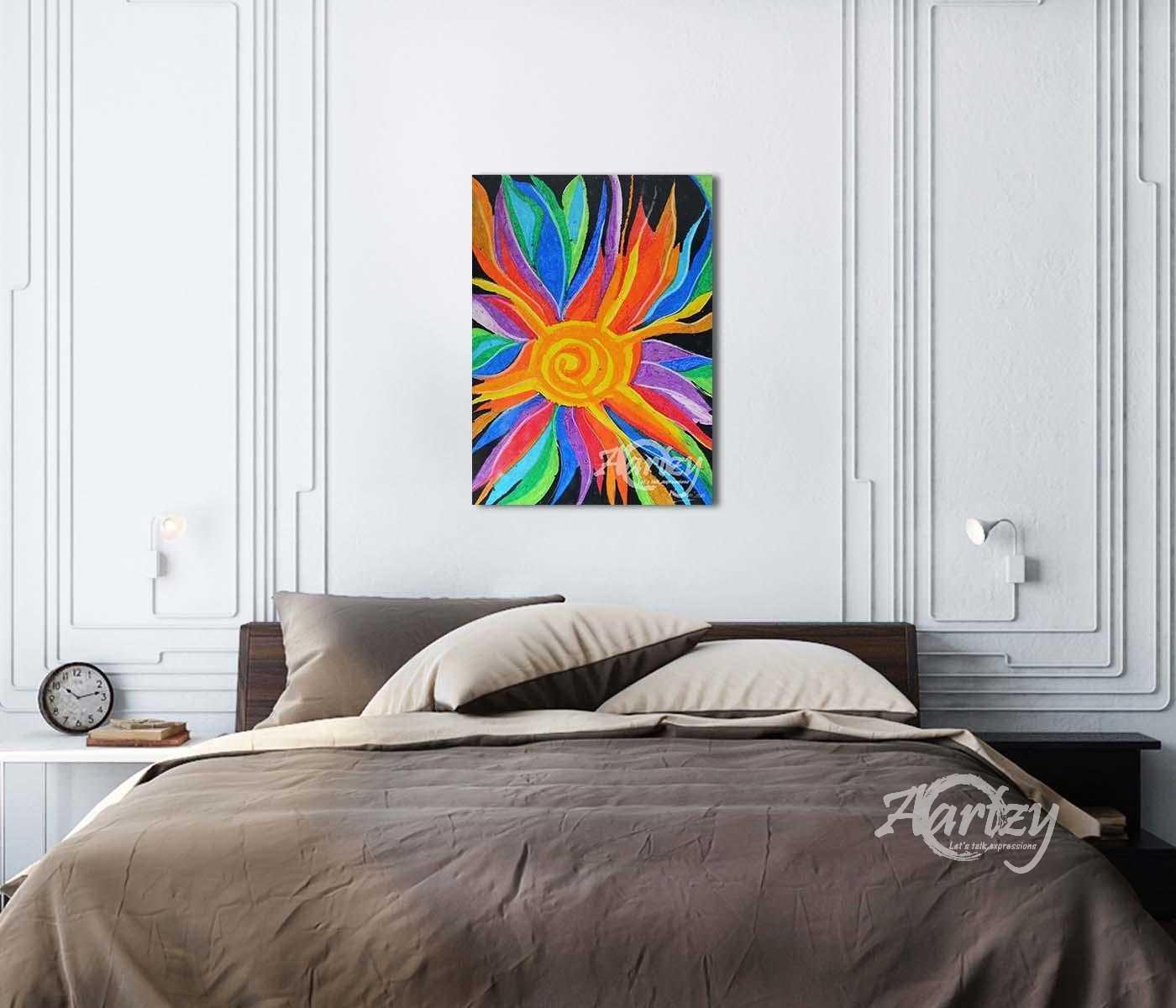 Dew Drops in the Sun