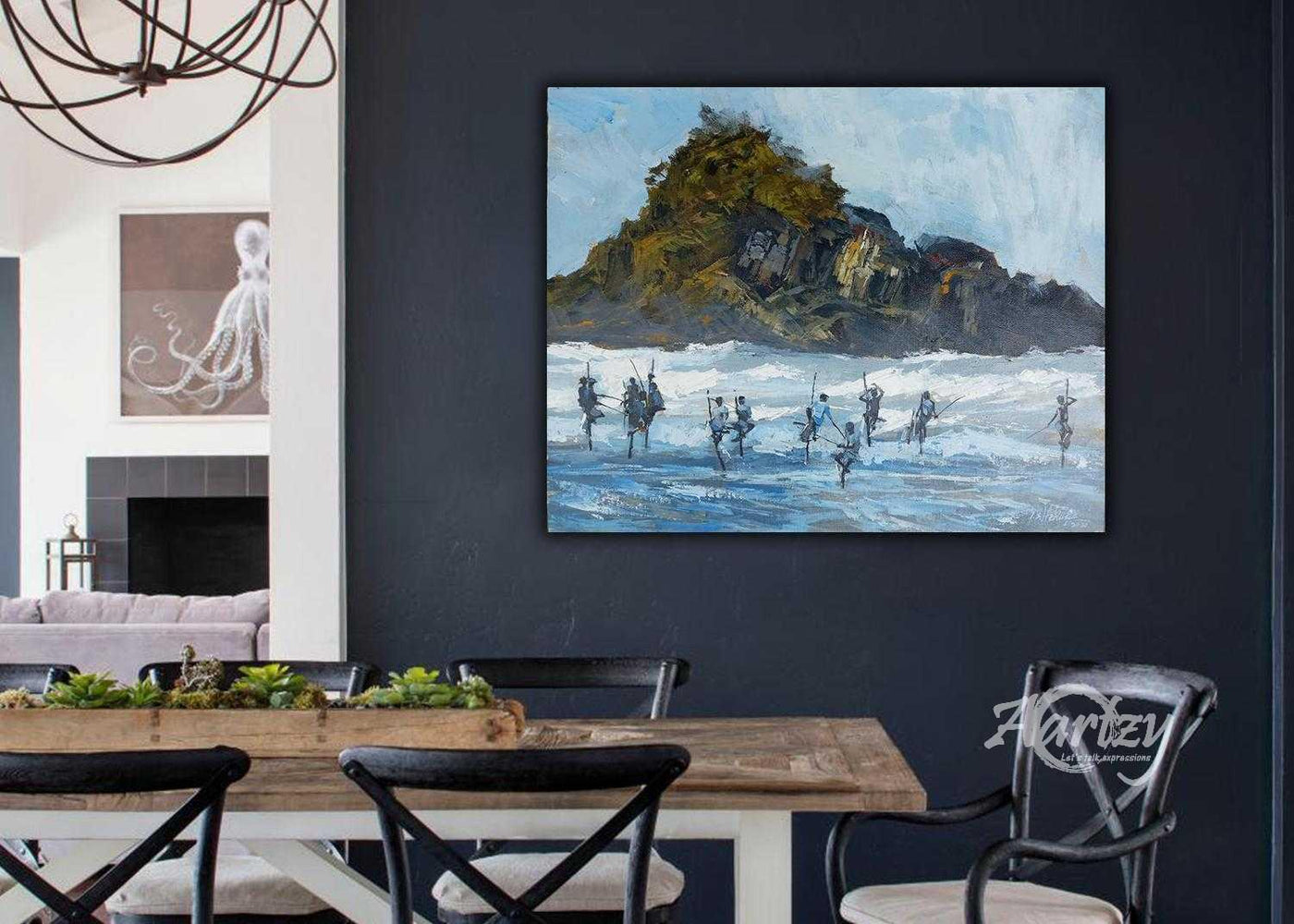 Fighting the Raging Seas