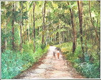 Walk through Woods