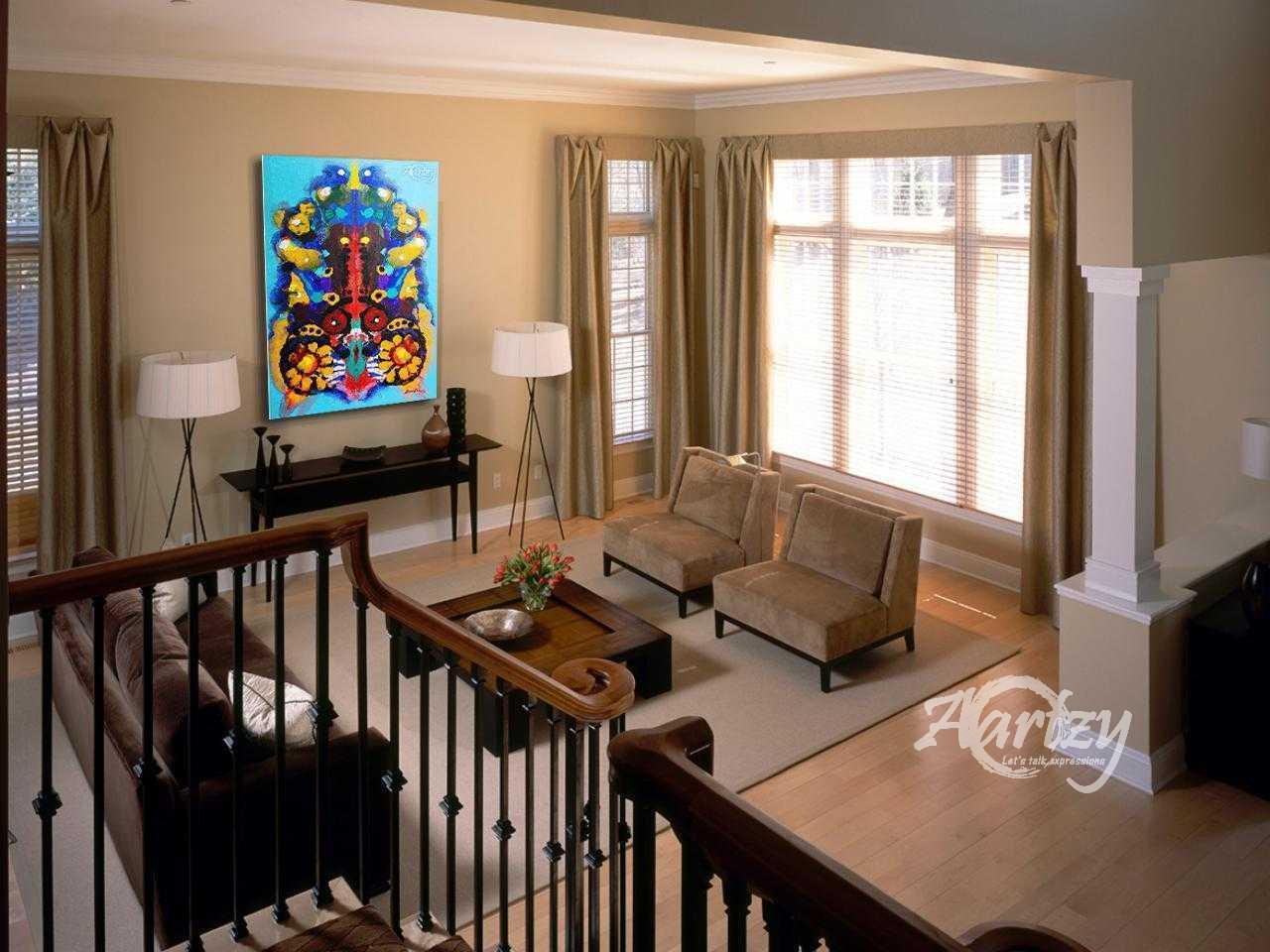 Smears on a Flamboyant Mask