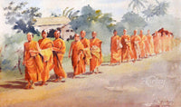 A Procession of Monks