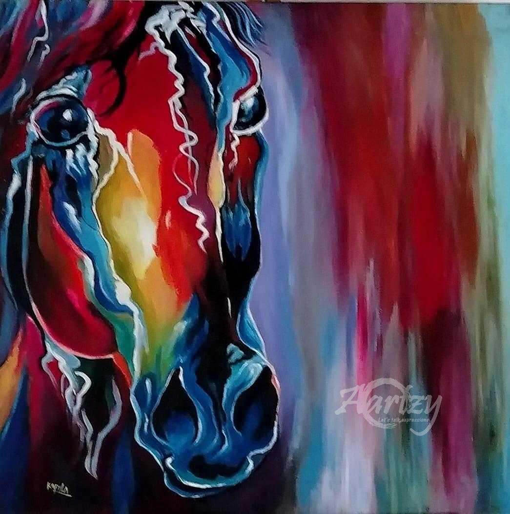Abstract Stallion