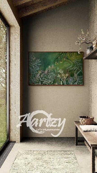 Rain Forest in Abstract