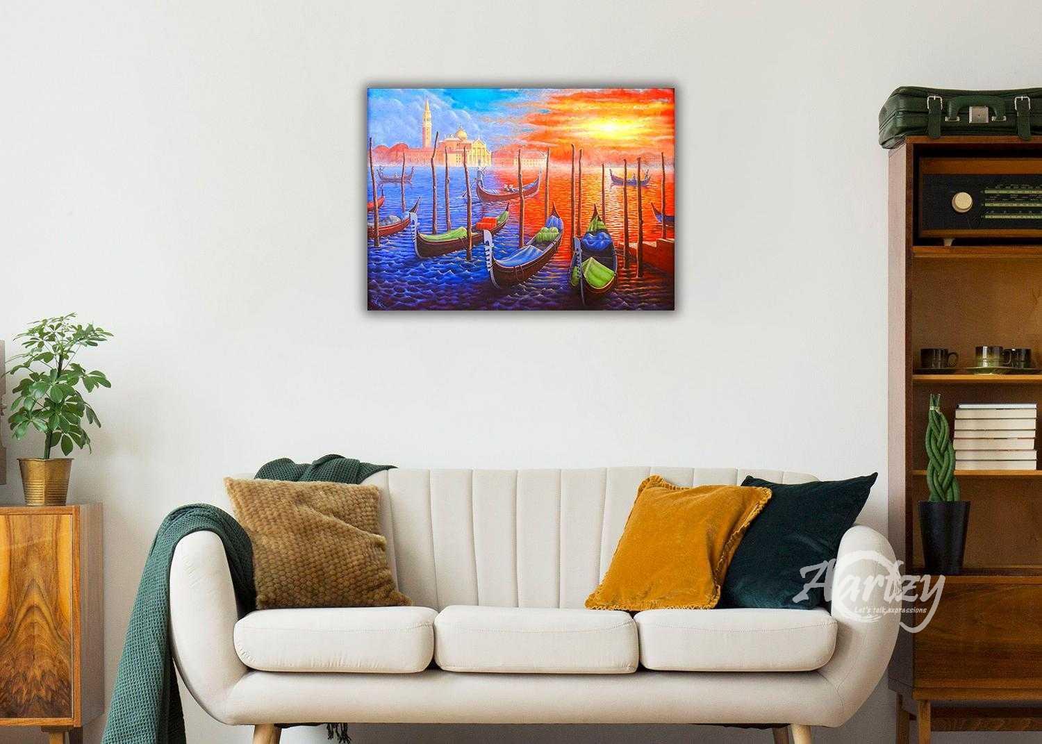 Venice Lagoon Sunset