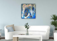 Elephant in Blue