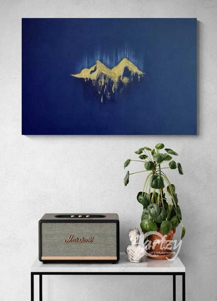 Golden Peaks at Dusk