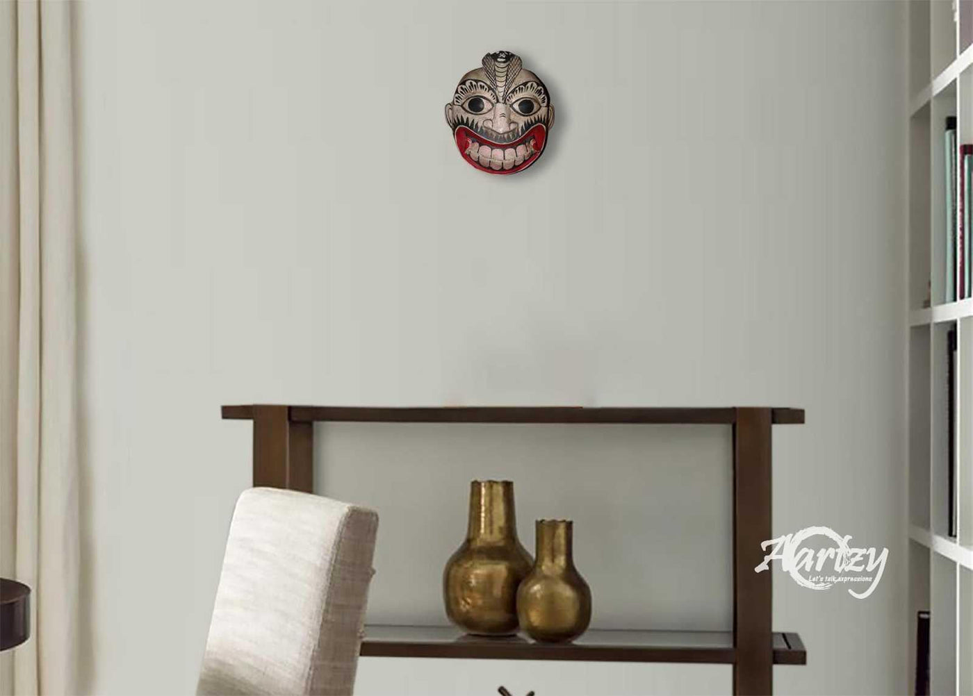 Amukku Sanniya Mask - Vibrant Demon Series