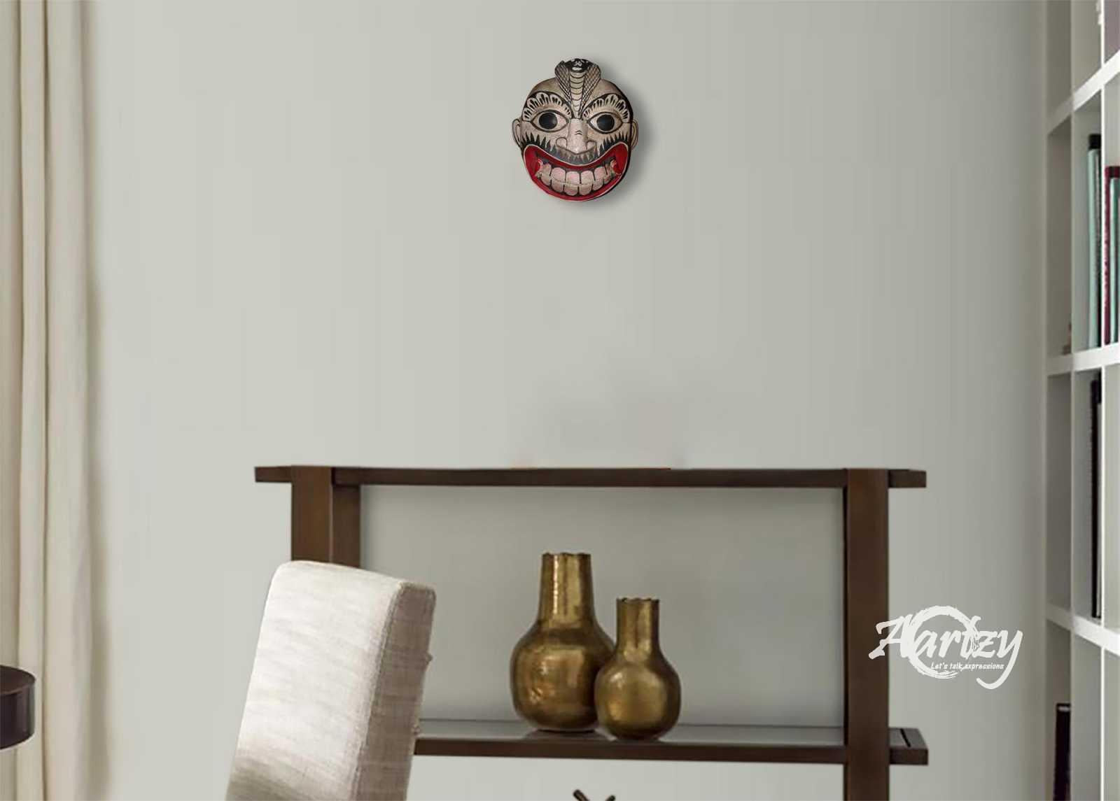 Amukku Sanniya Mask - Vibrant Demon Series