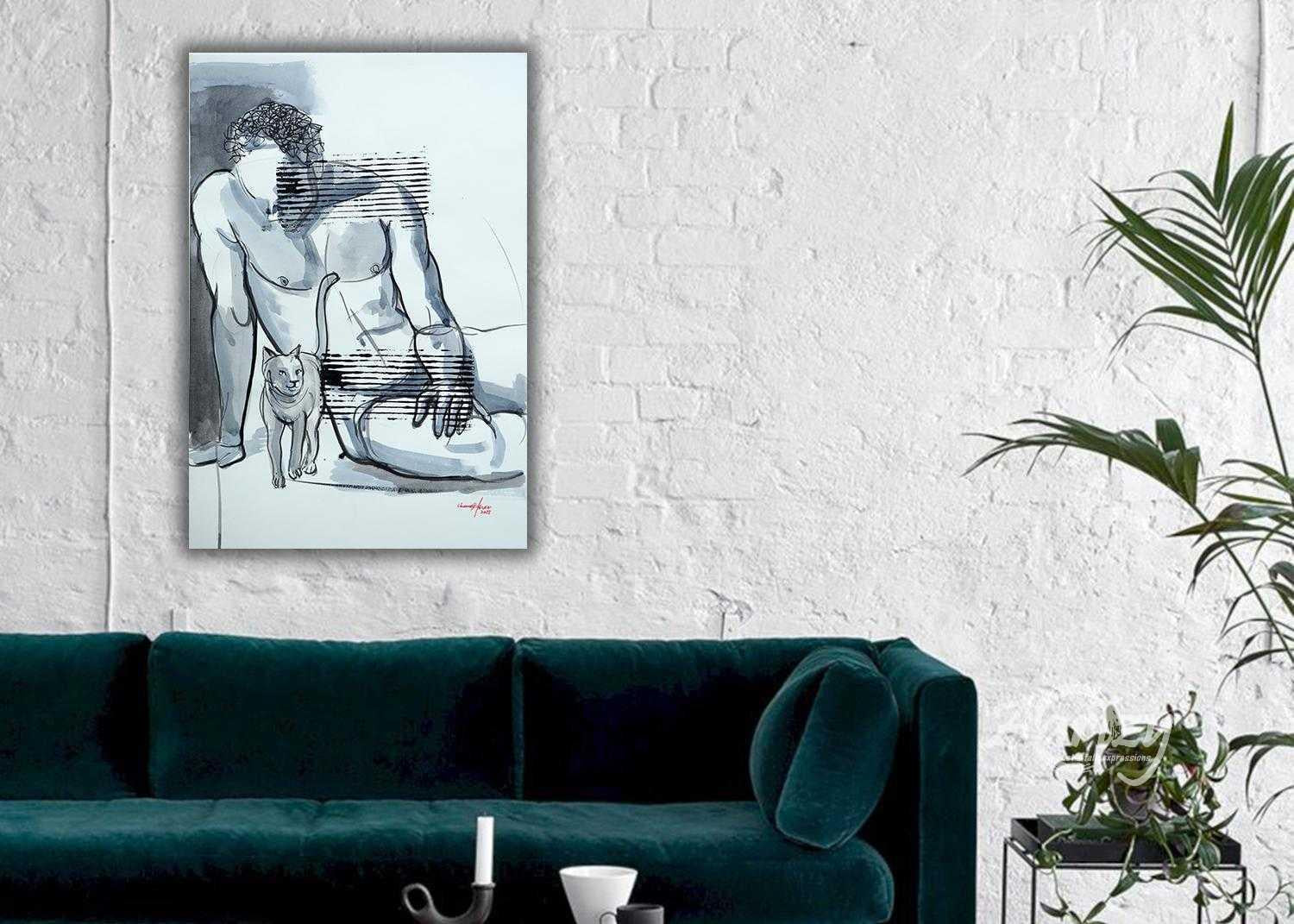 Exposed - Man with Cat II