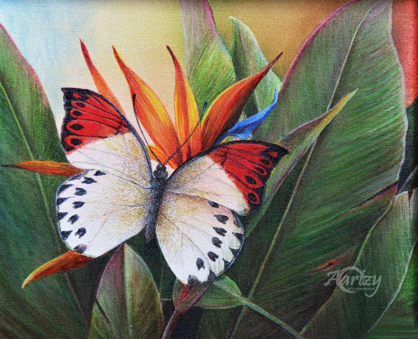 An Orange Camouflage