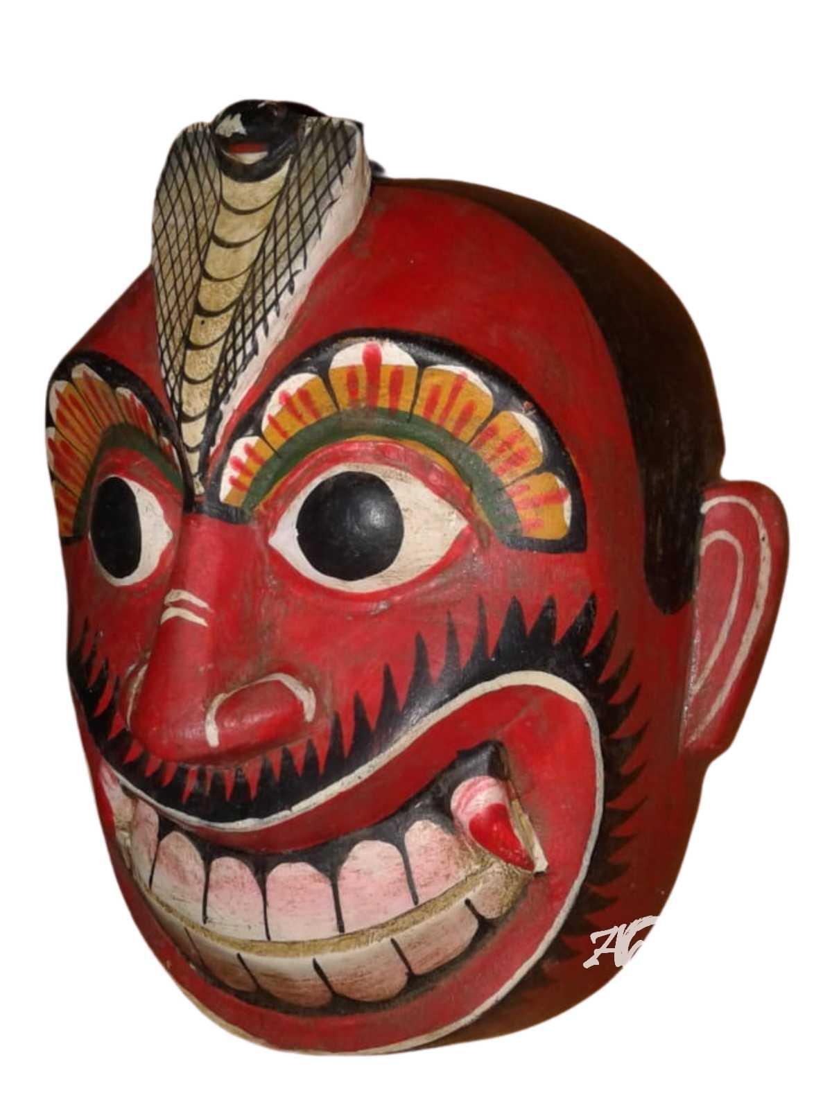 Maru Sanniya Mask - Vibrant Demon Series