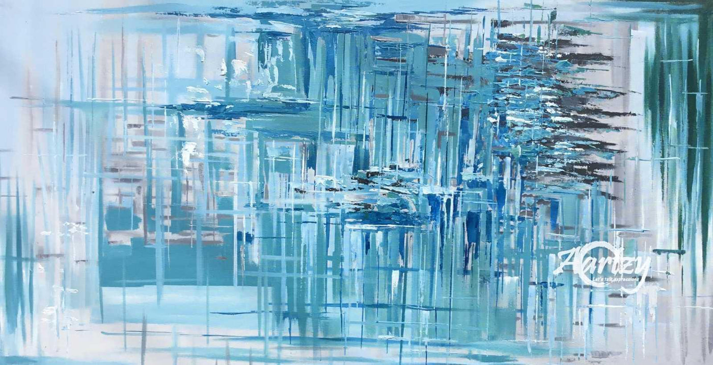 Turquoise Crisscross