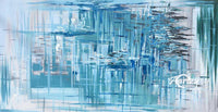 Turquoise Crisscross