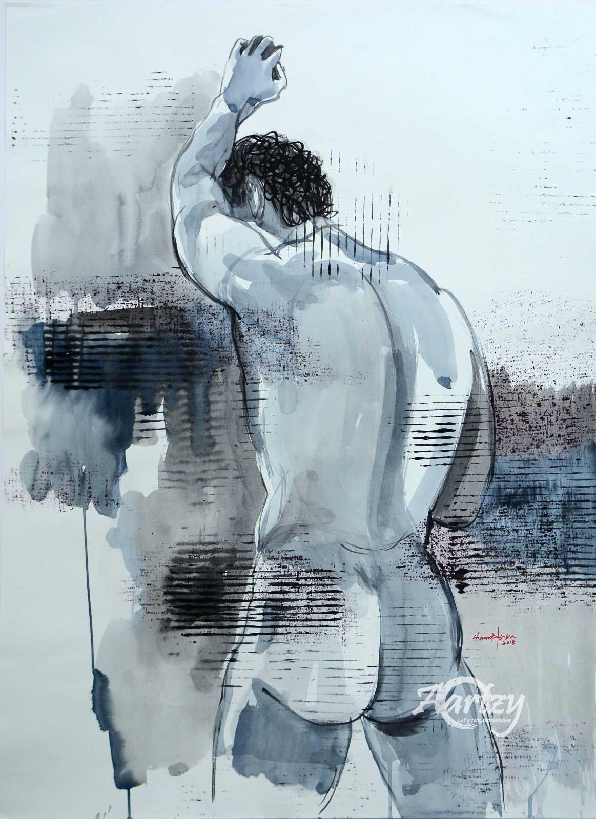 Stay Away - Man with Cat IV