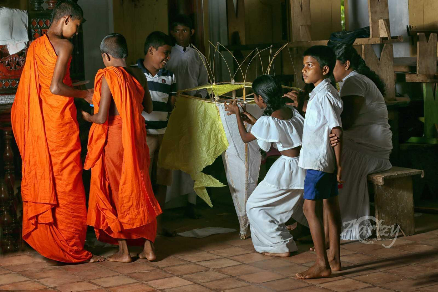 A Lotus about to Bloom