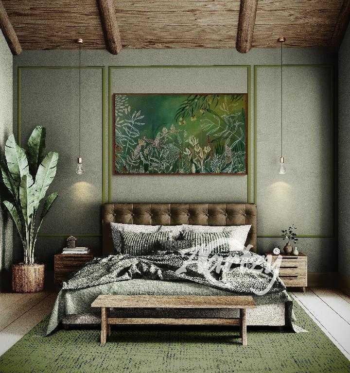 Rain Forest in Abstract