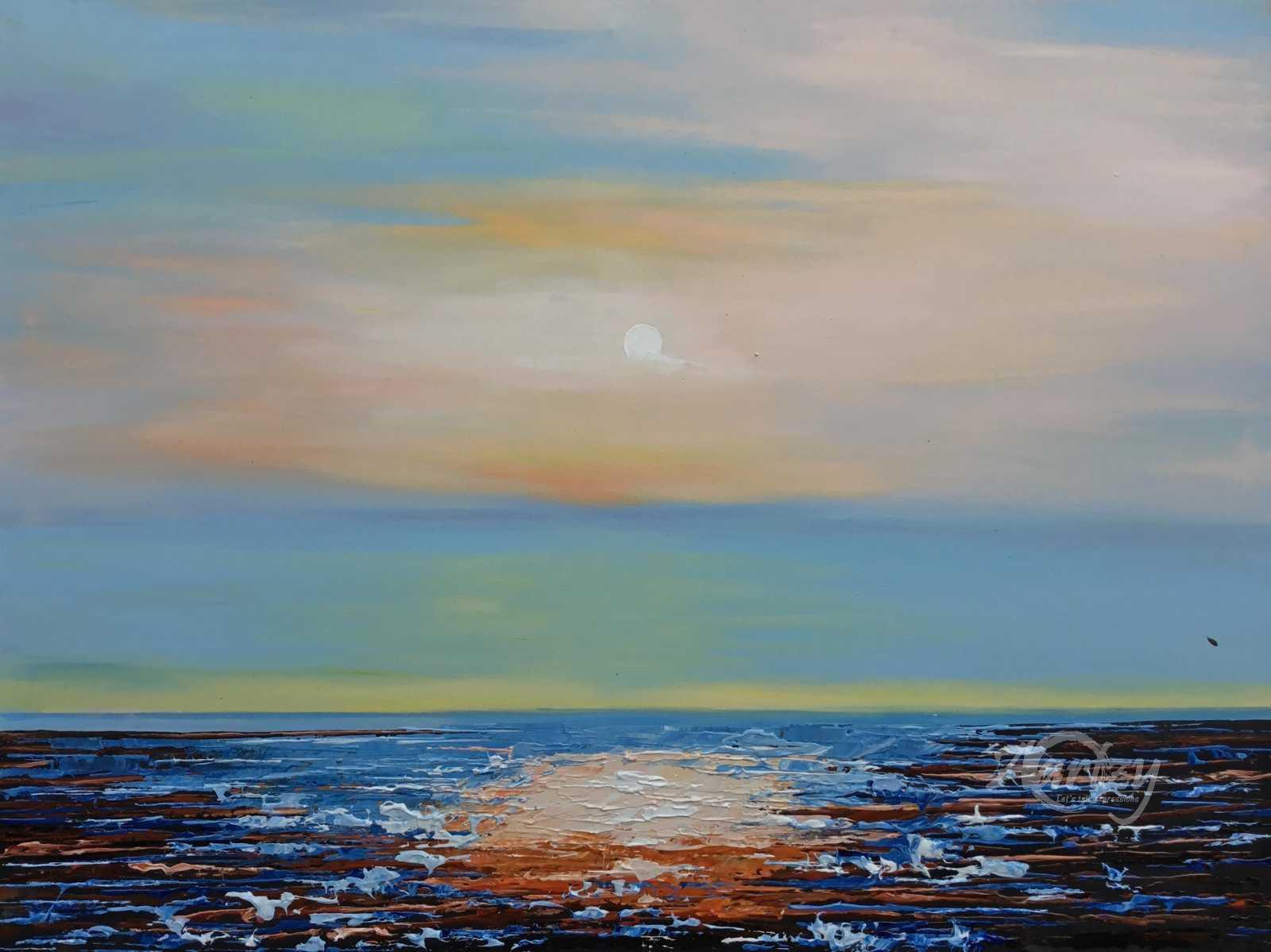 Sunset Above the Ocean