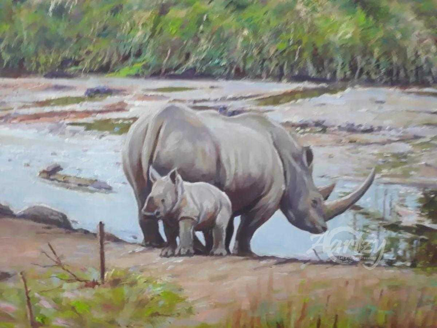 Gentle Giants by the River