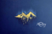 Golden Peaks at Dusk