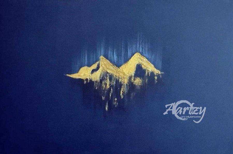 Golden Peaks at Dusk