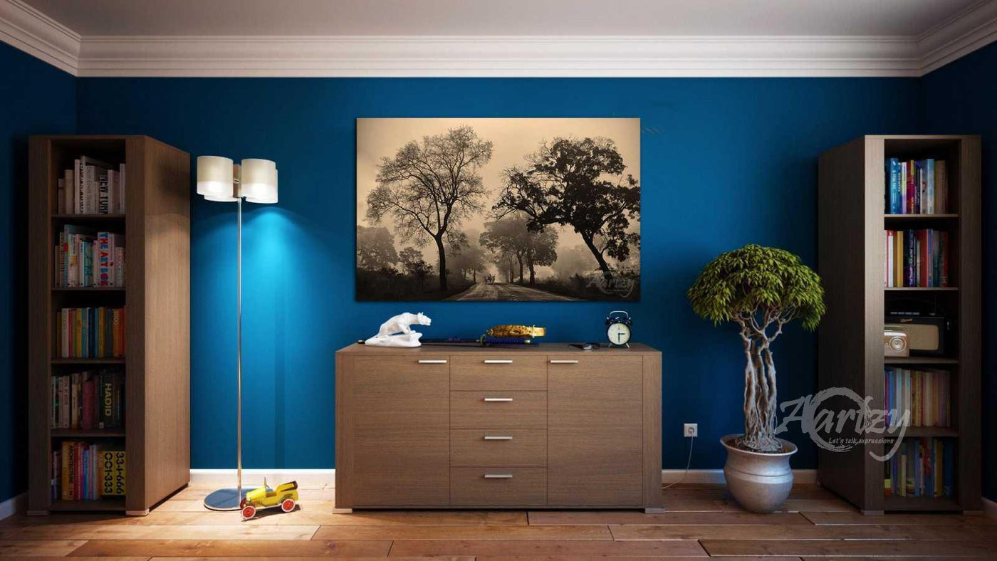 Returning Home at Dusk