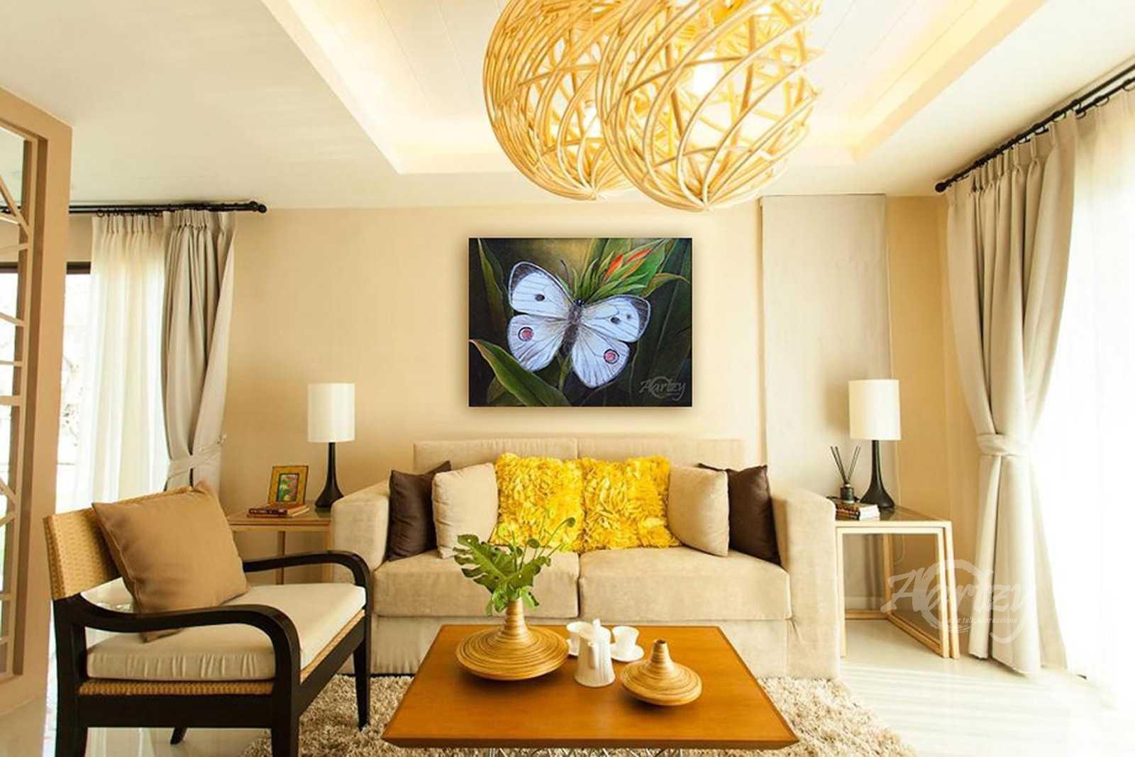 A Silhouette Robed in White