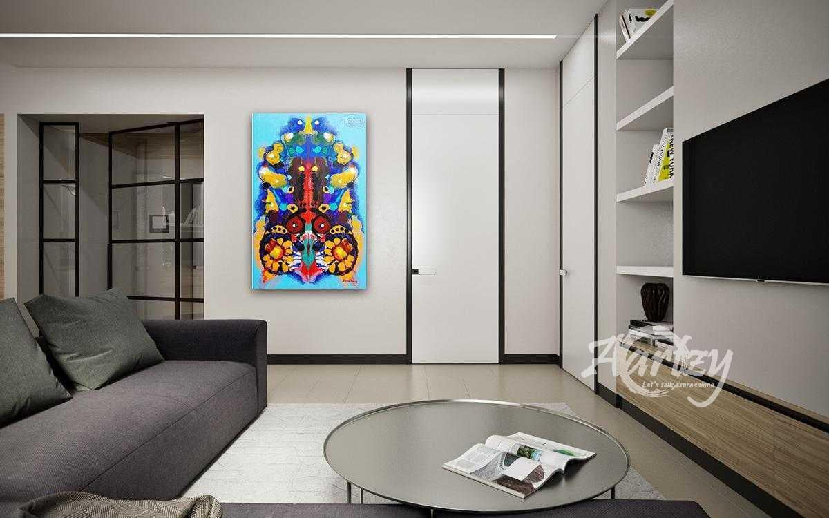 Smears on a Flamboyant Mask