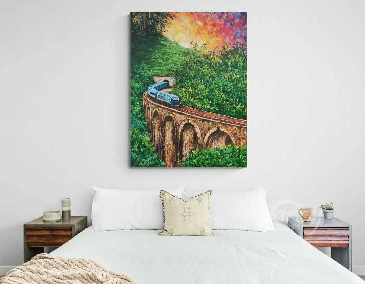 Nine Arch Bridge Sunset