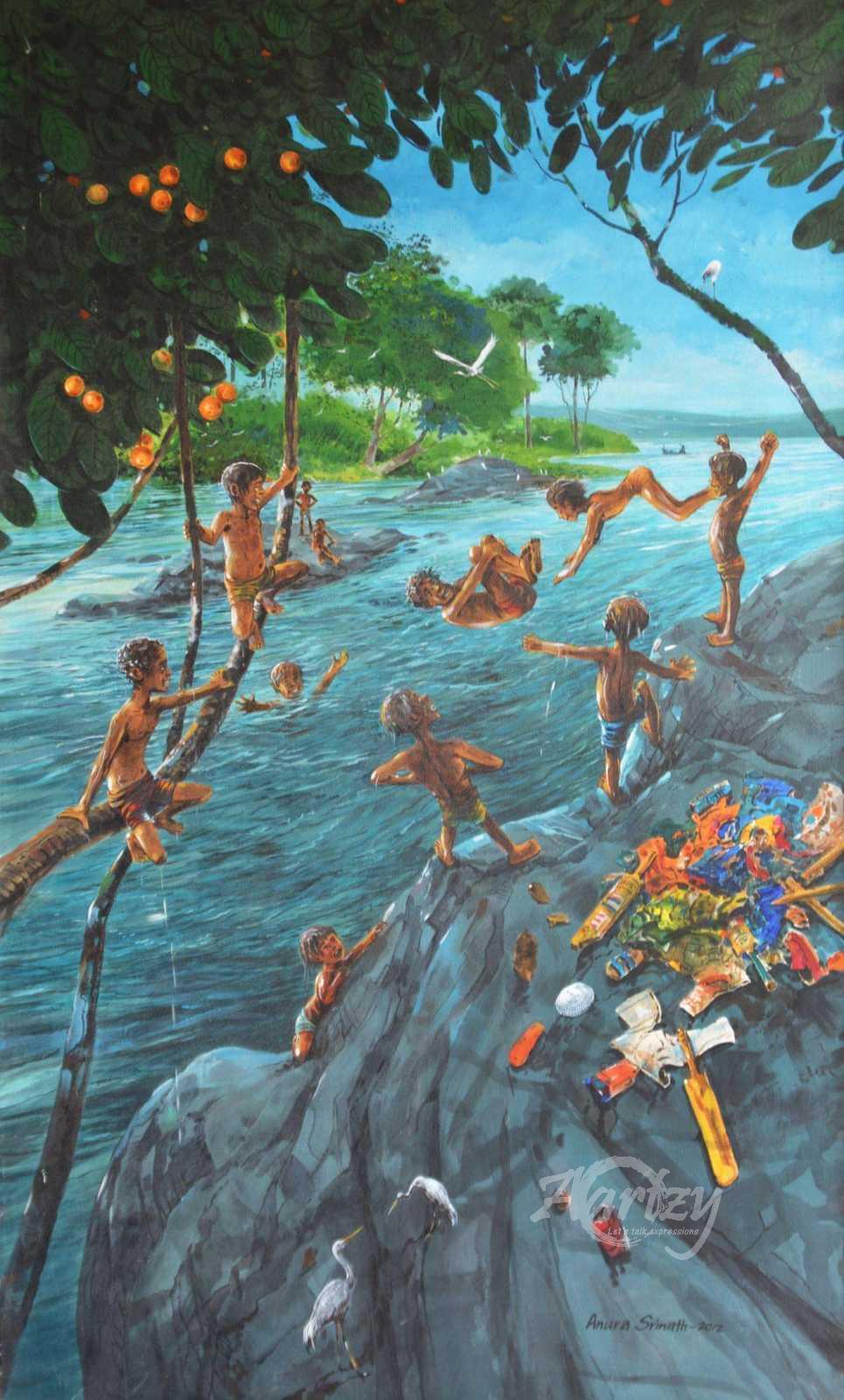 Frolicking on a Break