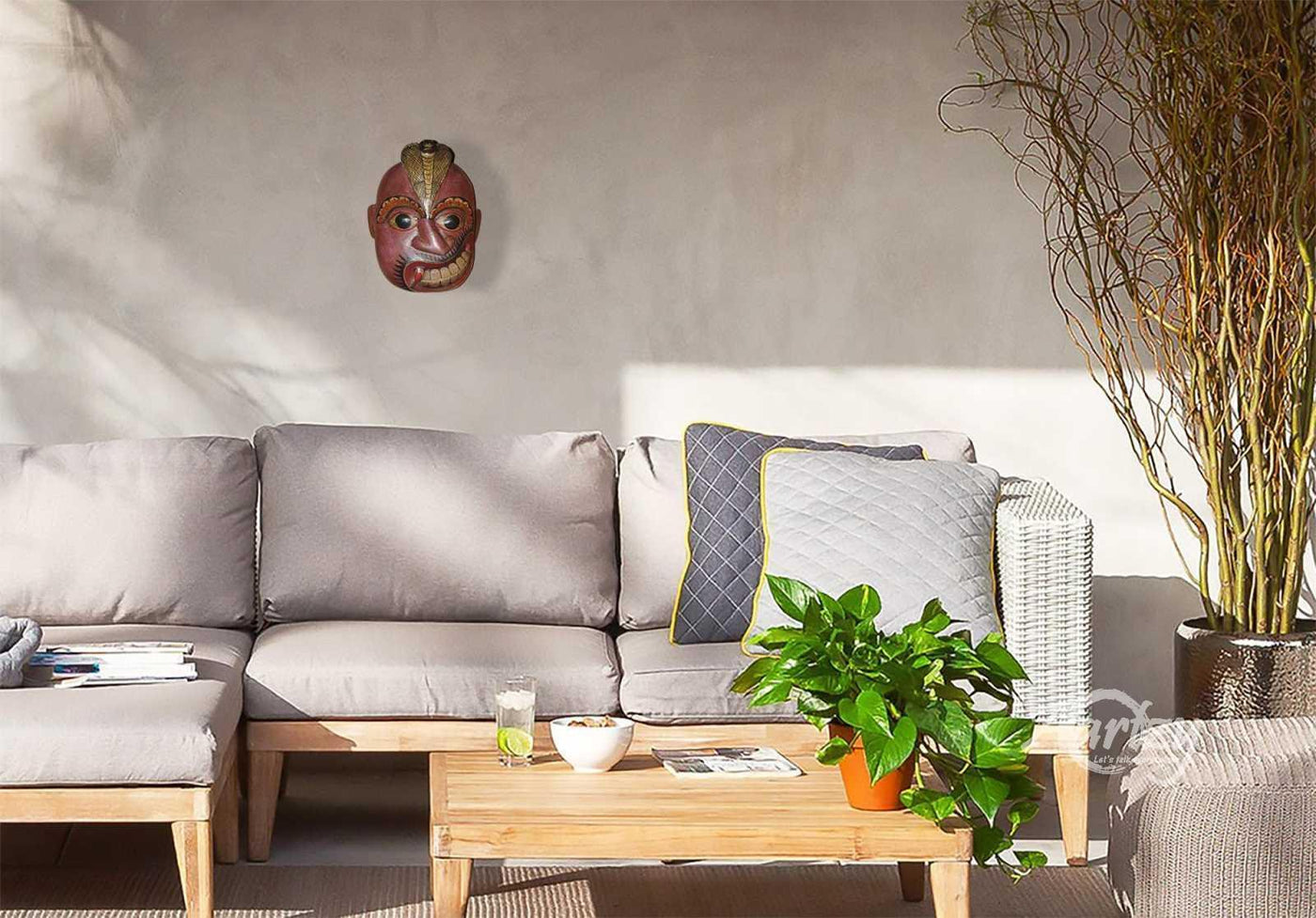 Kora Sanniya Mask - Vibrant Demon Series