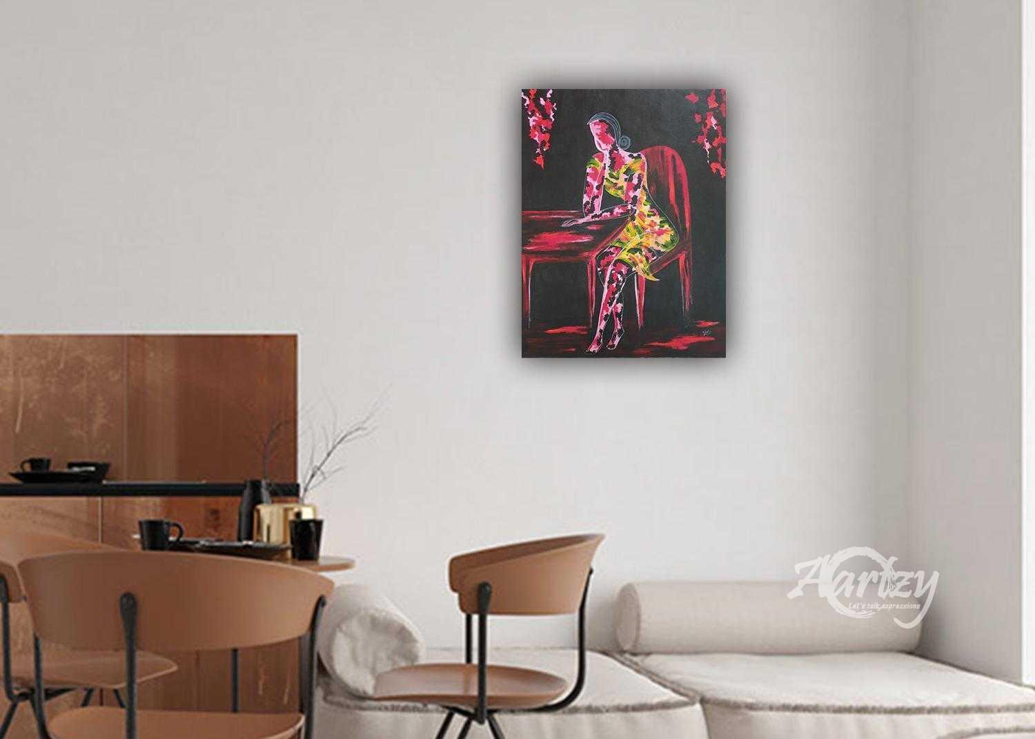 Contemplation in Red