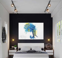 Tusker in Blue