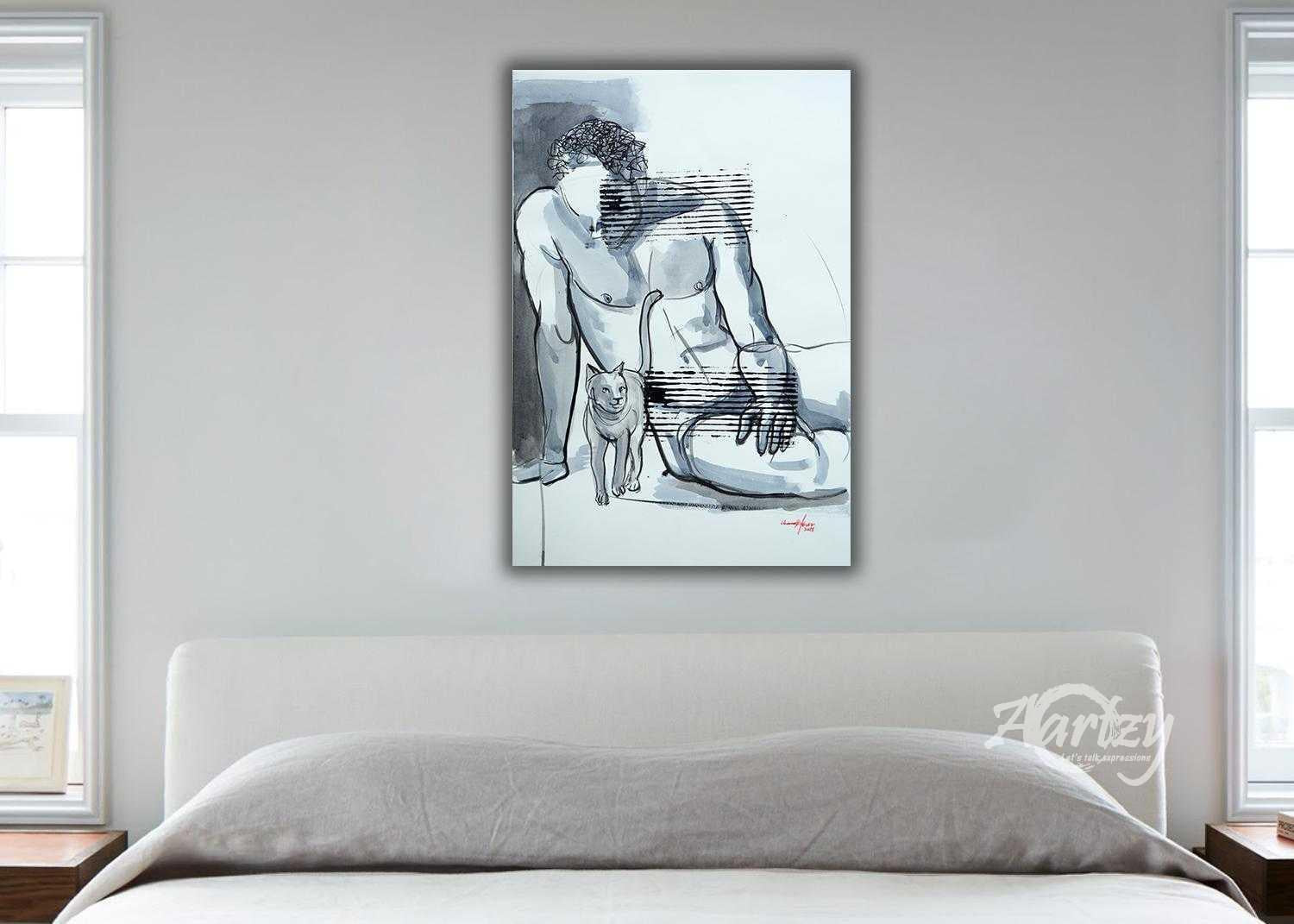 Exposed - Man with Cat II