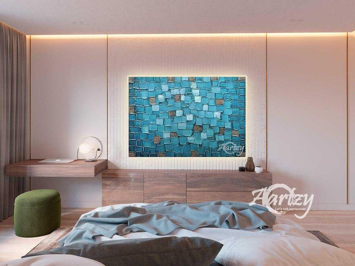 Turquoise Stained Glass