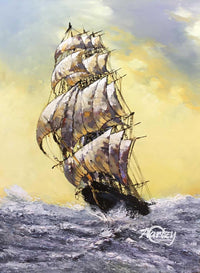 Set sail in to the sunset