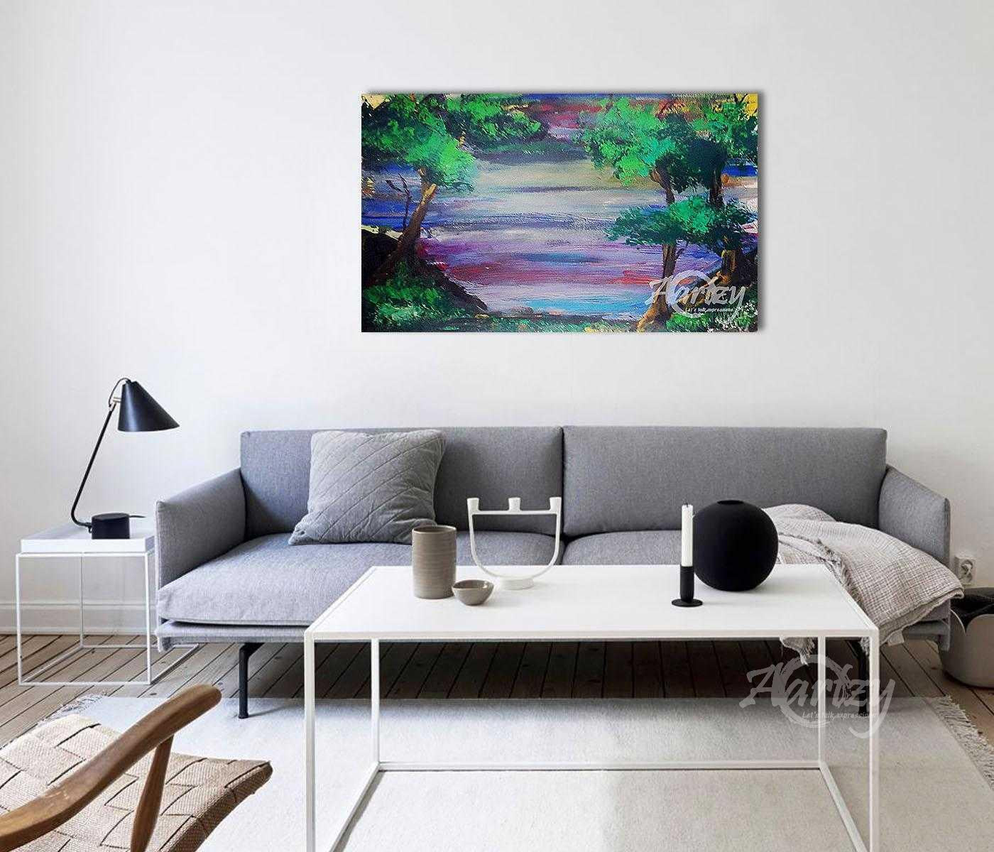 Valley through the Trees