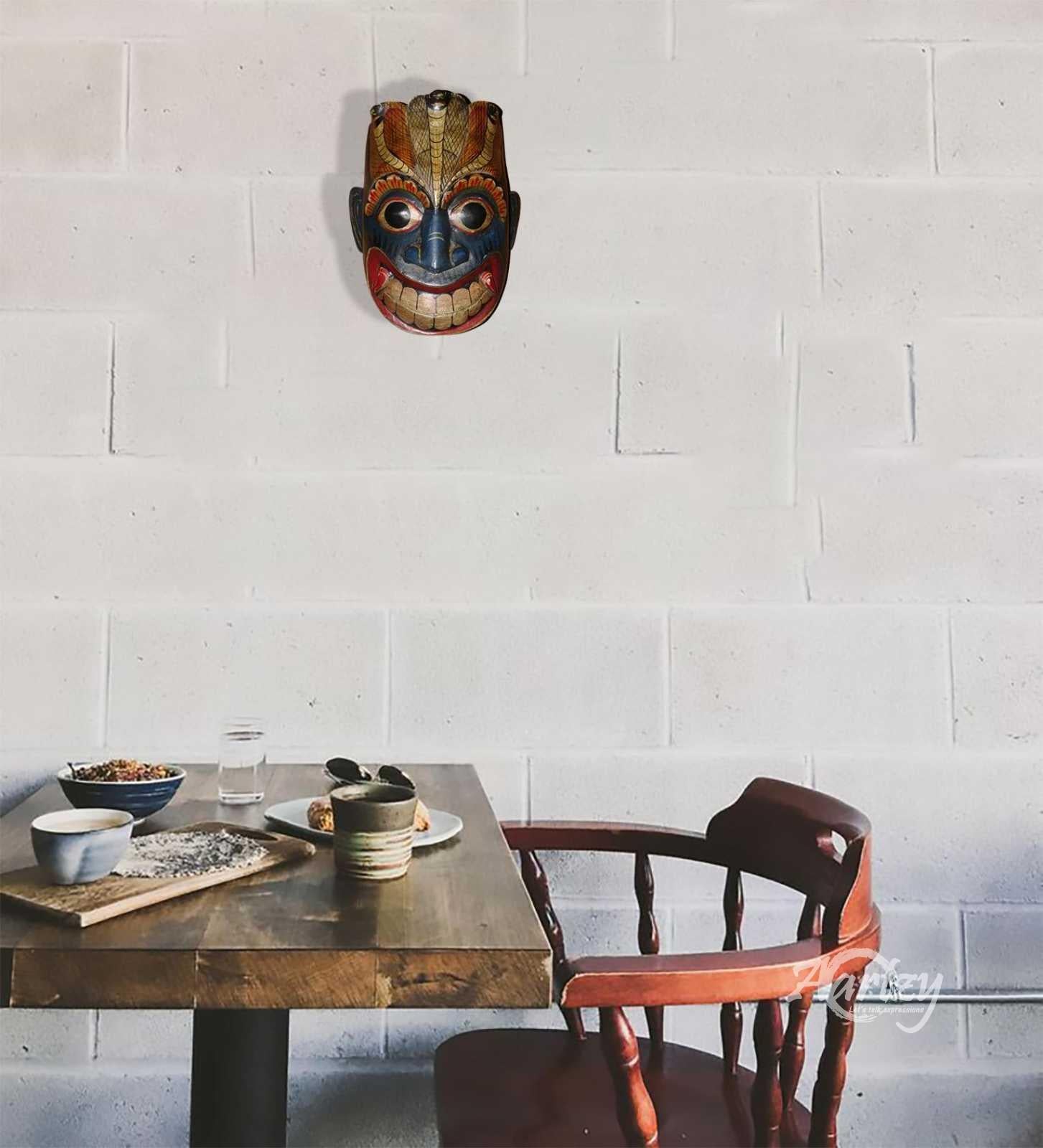 Jala Sanniya Mask - Vibrant Demon Series