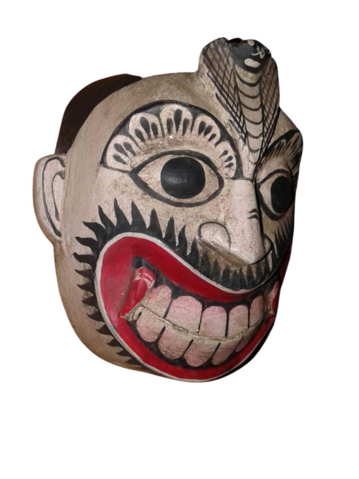 Amukku Sanniya Mask - Vibrant Demon Series