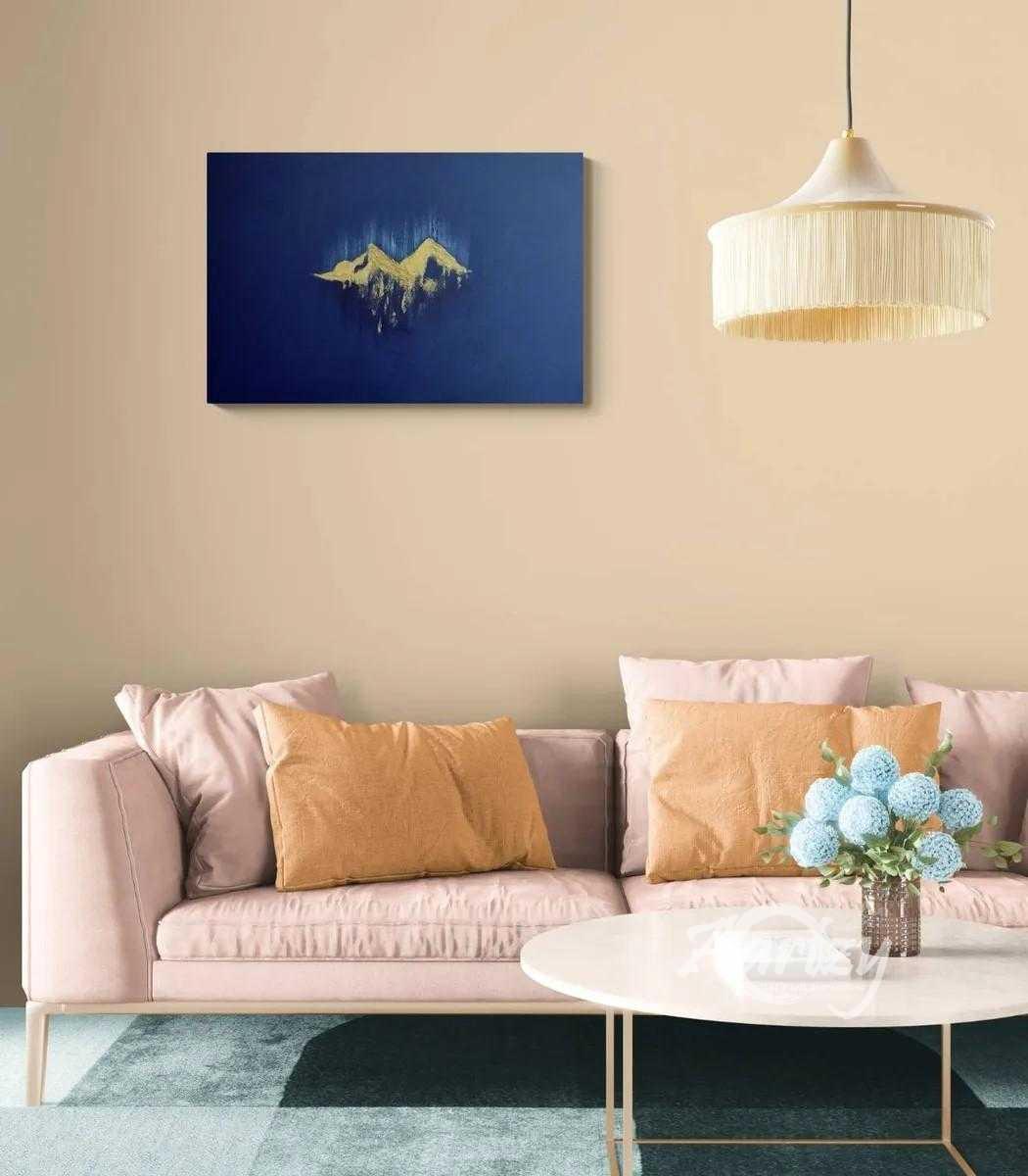 Golden Peaks at Dusk