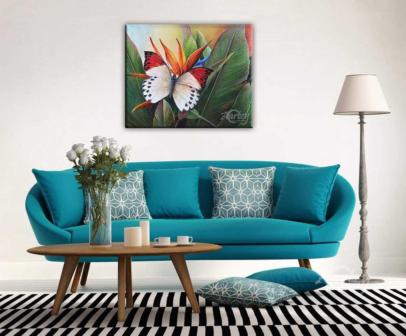 An Orange Camouflage