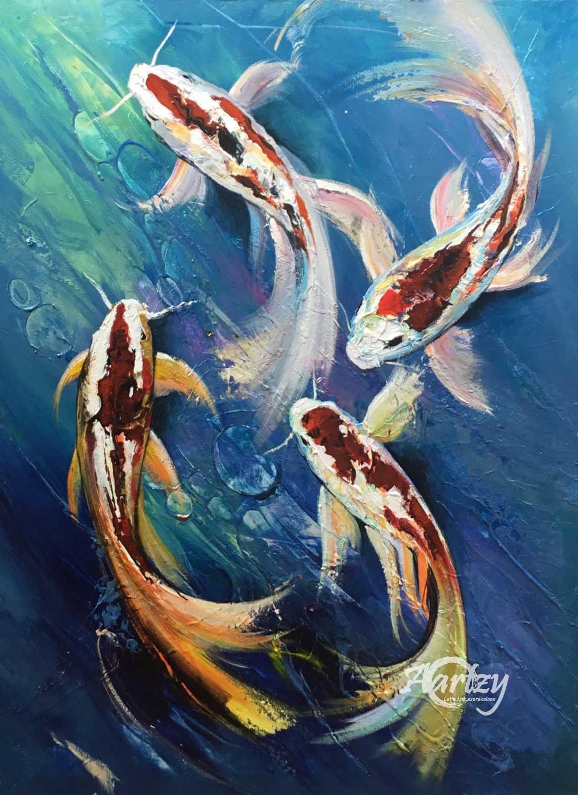 Dance of Koi