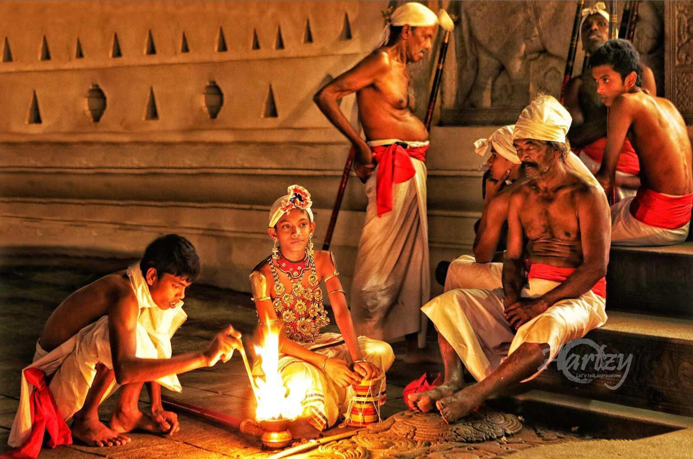 Set for a Fiery Performance