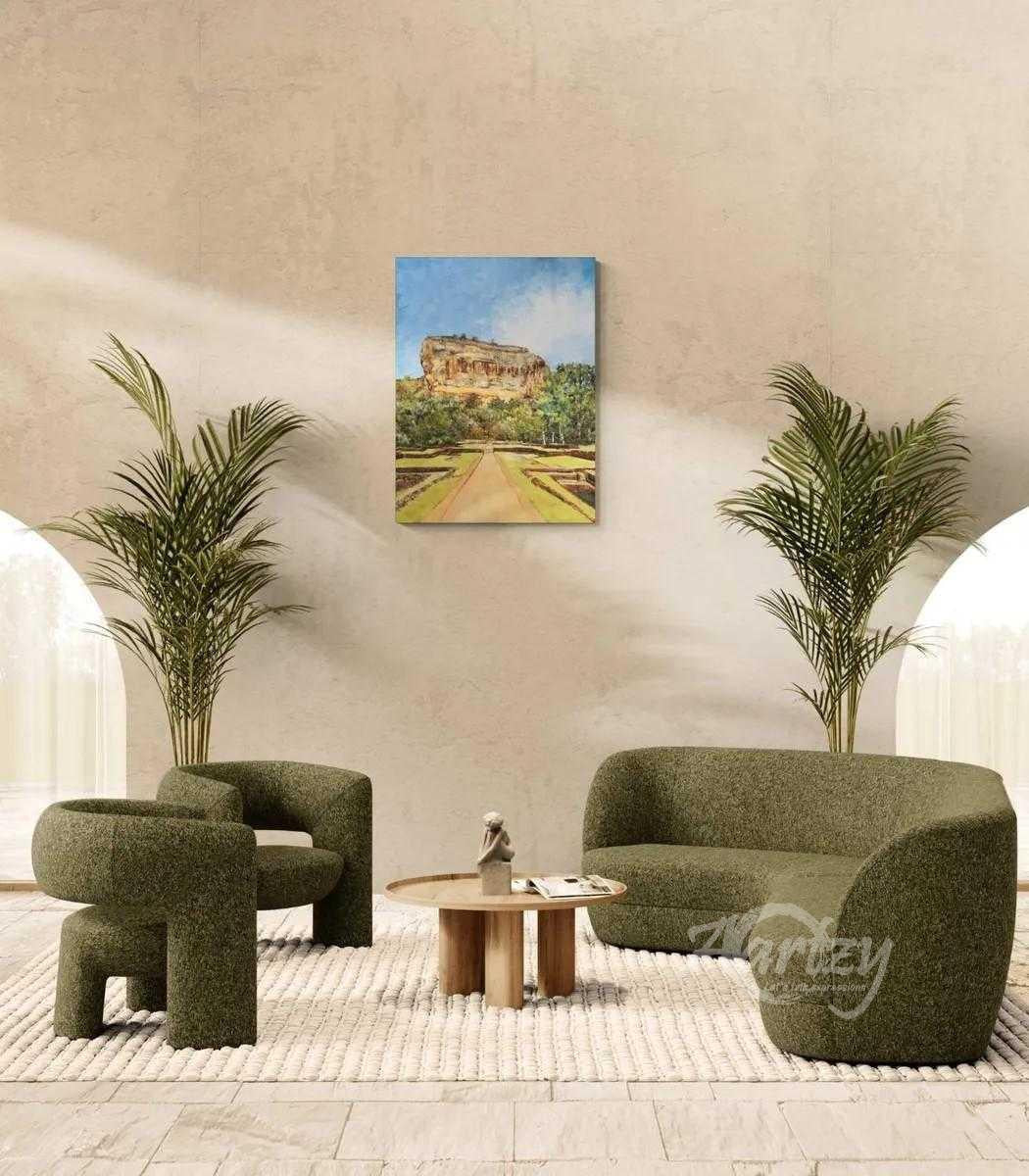 Sigiriya's Sunlit Path