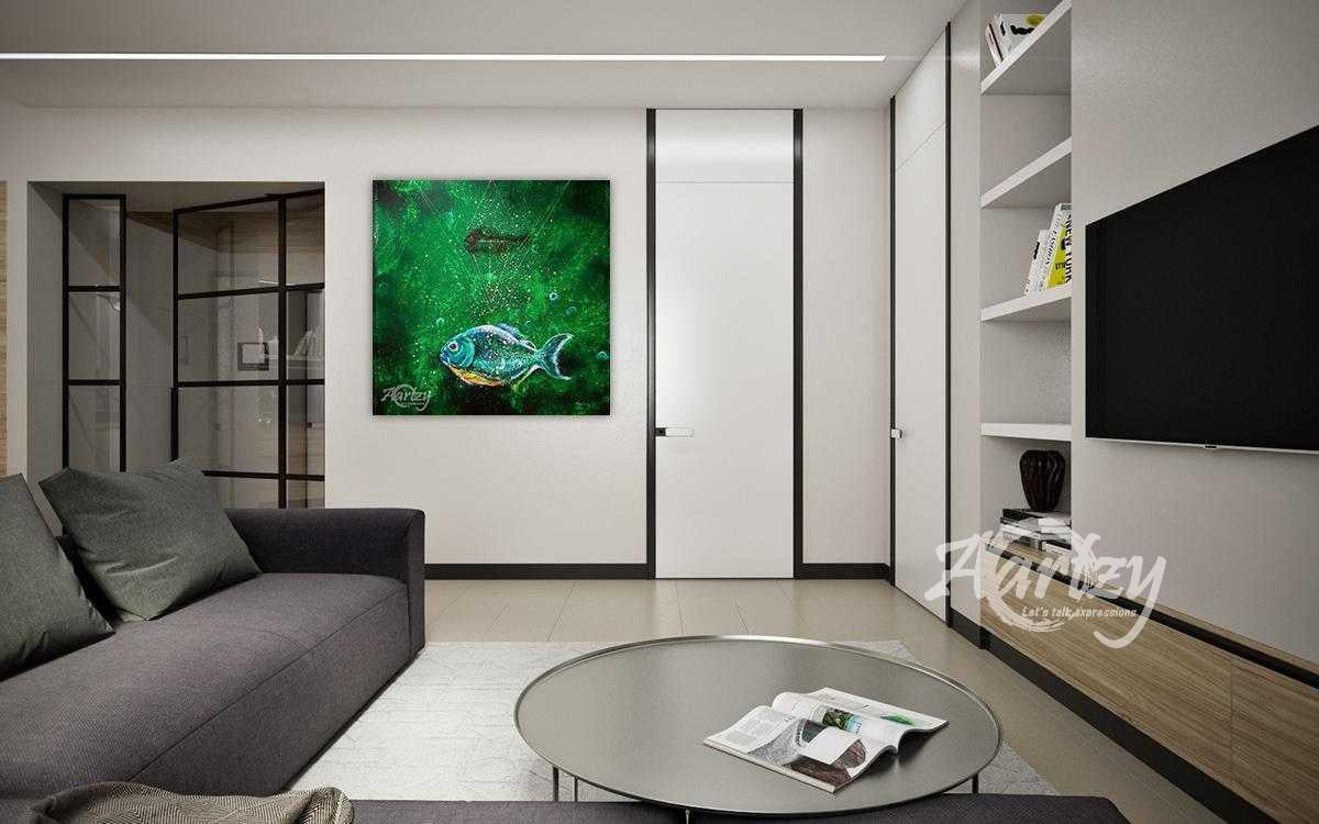 Fish in Binary Spheres