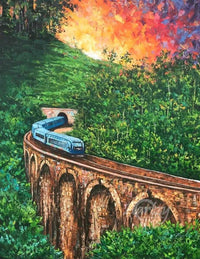 Nine Arch Bridge Sunset