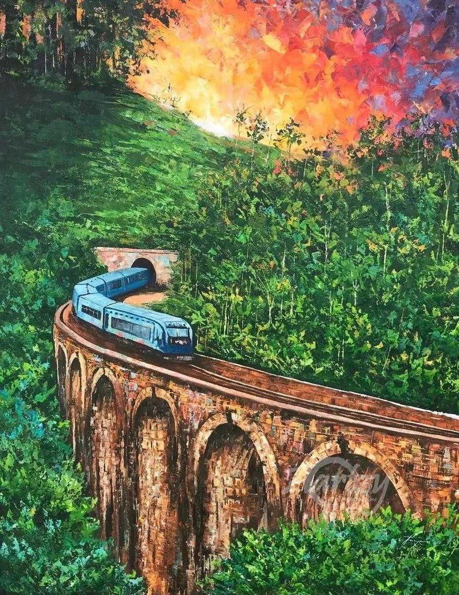 Nine Arch Bridge Sunset