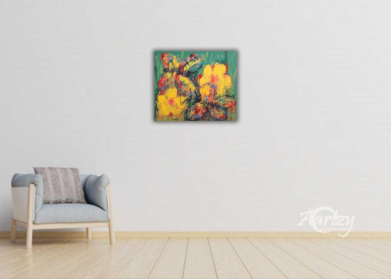 Flowers and Butterflies