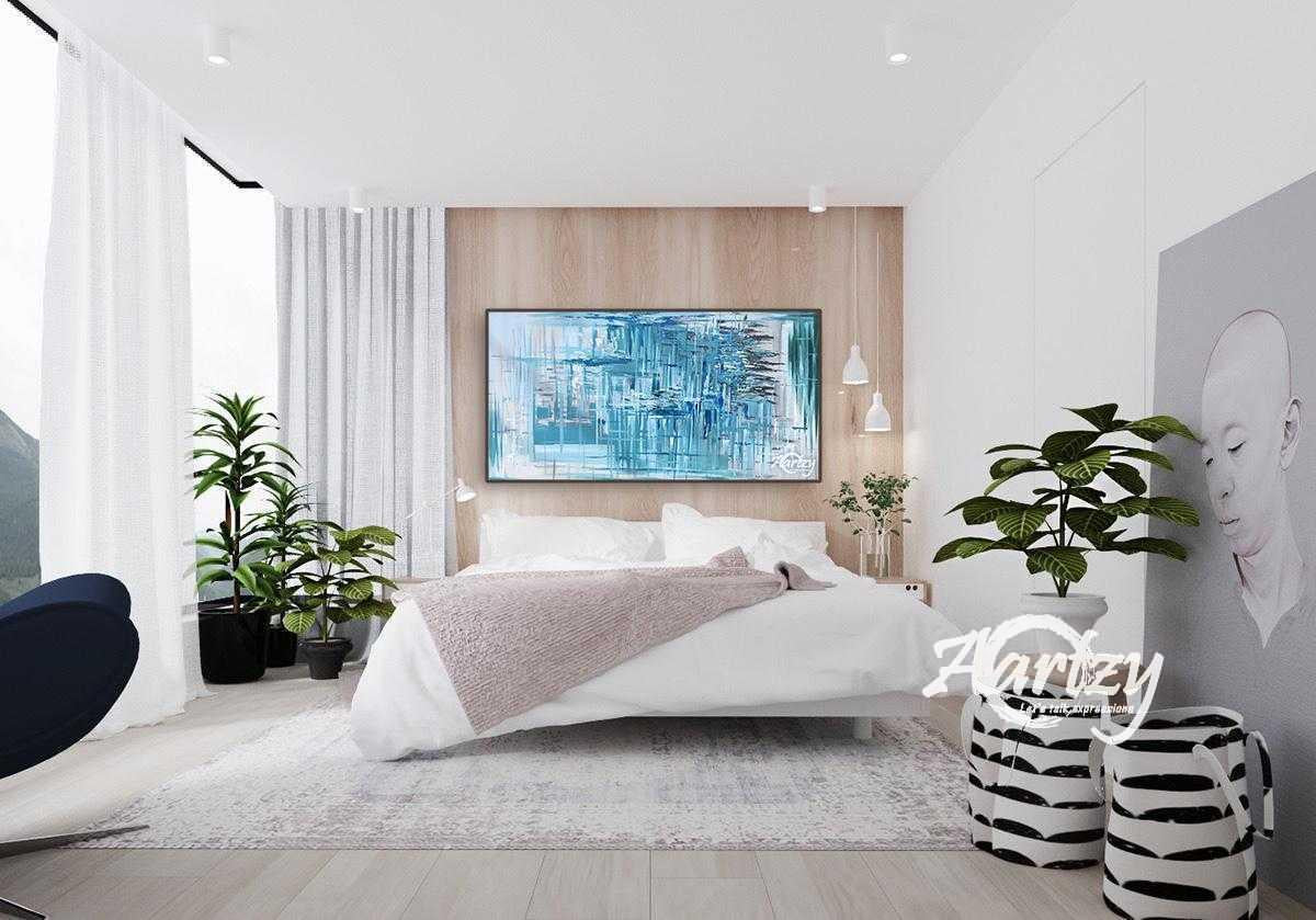 Turquoise Crisscross