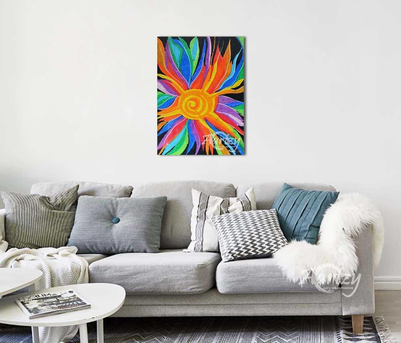 Dew Drops in the Sun