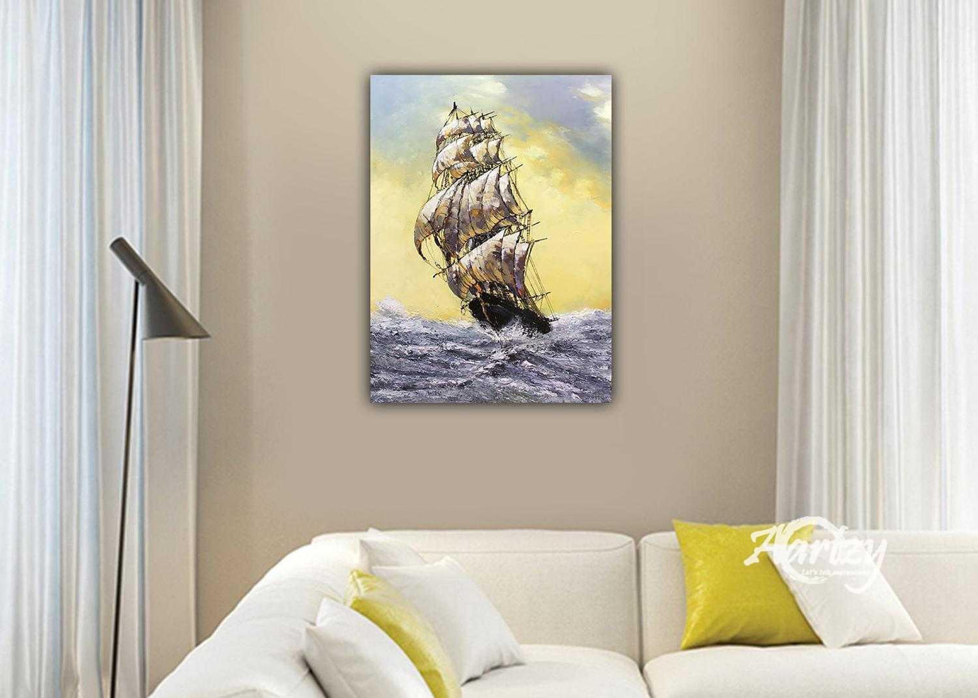 Set sail in to the sunset